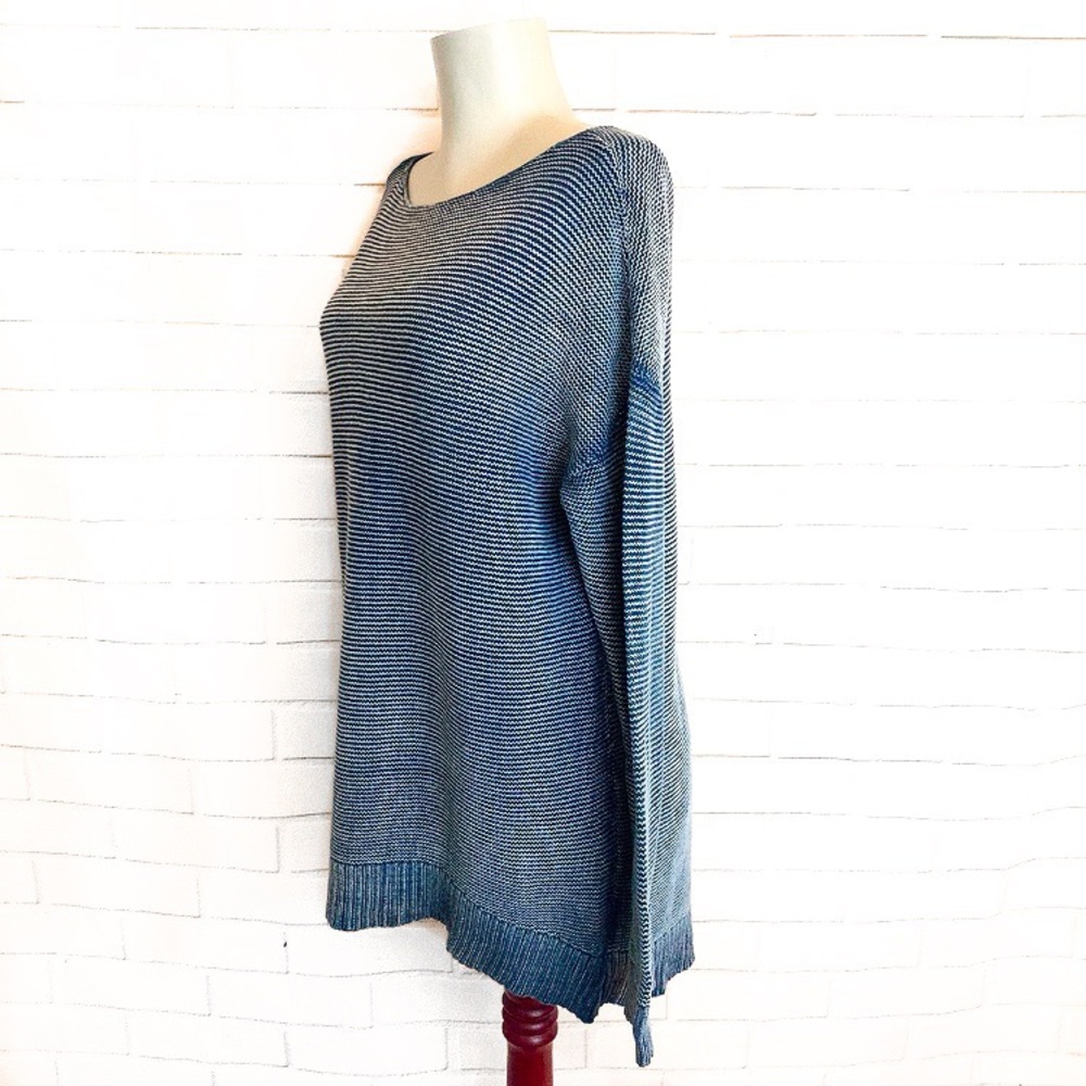Treasure Bond • Navy Blue Ribbed Sweater - Picture 4 of 9